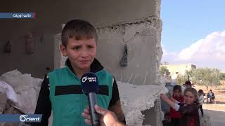 مقتل طفل وجرح آخرين بقصف لميليشيا أسد على قرية بابولين جنوب إدلب