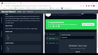 HackerRank Java - 2 (stdin, stdout - I )
