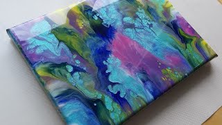 MUST SEE! Gorgeous DIP on First Try 😍 - DIY Beginner Fluid Art