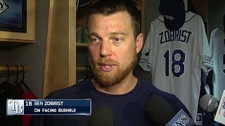 TOR@TB: Zobrist discusses going up against Buehrle