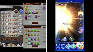 FFRK Adamantoise sub15 feat Rydia AASB and Fujin Chain