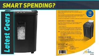 Royal Sovereign 120 Sheet Auto-Feed Cross-Cut Shredder: Best for Home \u0026 Office Efficiency!