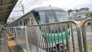 常磐線　各駅停車向ヶ丘遊園行き　東京メトロ16000系16114編成　新松戸駅にて