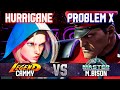 SF6 ▰ PROBLEM X (M.BISON) vs HURRICANE (CAMMY) ▰ High Level Gameplay