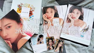 Unboxing Kang Hyewon's (강혜원) 2023 Season's Greetings FLEUR