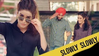 Slowly Slowly | Ishare Tere | Guru Randhawa | Pitbull | Gangster Girl Cute love story | Sk Film