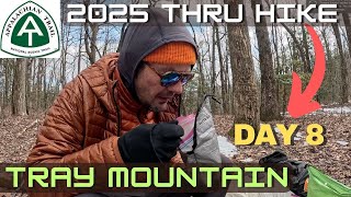 2025 Appalachian Trail Thru Hike Dicks Creek Gap To Tray Mountain Shelter Day 8 #appalachiantrail