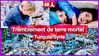 Séisme en Turquie et en Syrie laissant des milliers de morts et blessés | Gamstafi TV