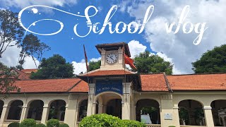 [School vlog] Một ngày học hè tại chuyên Lê Hồng Phong/học lý muốn lú, đi ăn với bạn,...//Mindy idol