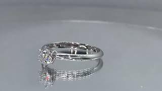 STRASS Diamond SD-1452! Set with 0.30ct Round Brilliant Cut STRASS Diamond. Choice of 18k White/