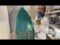 サーフボードリペアのやり方 how to repair ding surfboard