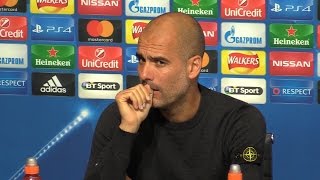 Pep Guardiola Full Pre-Match Press Conference - Manchester City v Borussia Monchengladbach