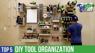 Top 5 DIY Tool Organization! The Best Maker s for Your Next Build!