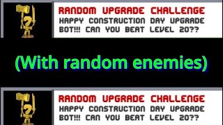 Random upgrade challenge with random enemies