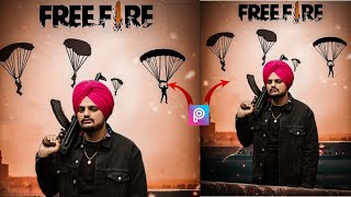 PicsArt Background change|Free fire 🔥 Background photo Editing||Lightroom Photo Editing karna sikhe