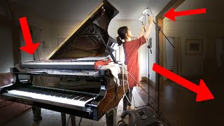 Recording a grand piano is TRICKY - here's what I learned.