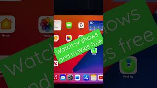 Watch TV shows & Movies for free on IPhone IPad