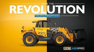 DRIVE THE REVOLUTION. The new JCB AGRI PRO Loadall with Dual Tech VT.