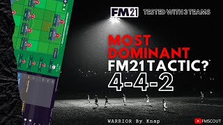 Best Football Manager Tactic / Most DOMINATING FM21 Tactic by Knap