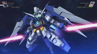 SD Gundam G Generation Cross Rays - Gundam AGE-1 and AGE-2 Attacks