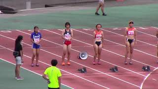 2020年　埼玉県高校　新人戦南部地区大会　女子100ｍH決勝