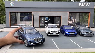 WE MADE A MINIATURE BMW DEALERSHIP | BMW Model Car Collection