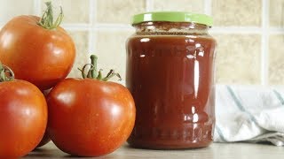 Bulion de Rosii Facut in Casa| How To Make Tomato Purée