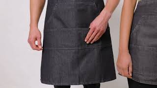 PR125 PR126 Jeans Stitch Denim Apron | Direct Business Wear | Aprons for Hospitality Staff Uniforms