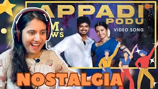 Appadi Podu Video Song Reaction | Ghilli | Thalapathy Vijay, Trisha | Vidyasagar | Ashmita Reacts