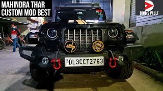 Things We Had to Change on Our Mahindra Thar 2021 | Custom Modified Thar XBHP #Cars@Dinos