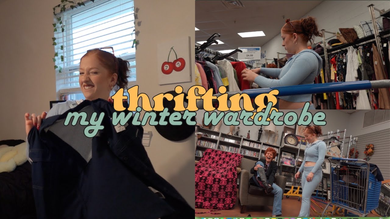 Thrifting My Winter Wardrobe Youtube