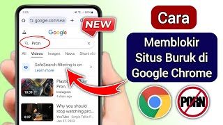 Cara Memblokir Situs Buruk di Google Chrome di Ponsel || Blokir Situs Web Google Chrome 2025