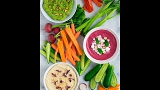 Making a Mediterranean Crudités Bar w/ @chefeitanbernath