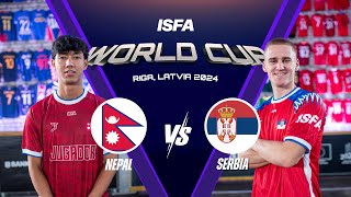 Nepal v Serbia (Group C) | ISFA World Cup 2024 - 3v3 Street Football