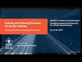 Webinar: Evolving Grid Planning Practices for Electric Vehicles