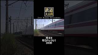 特急りょうもう200形 #関東 #鉄道大百科 #shorts