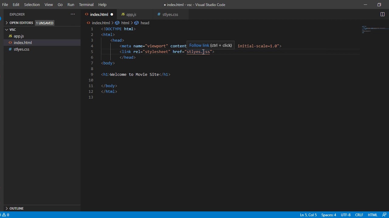 How To Set Up Html And Css In Visual Studio Code Printable Forms Free How To Set Up Html And Css In Visual Studio Code Printable Forms Free