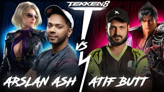 Arslan Ash (Nina) VS Atif Butt (Jin) - FT 5 - #tekken8