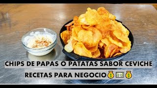 Potato Chips, Ceviche Flavor #streetfood #cuisine #foodlover #food #foodie