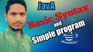 Simple program in java || Basic syntax in java in urdu,Hindi by Rizwan Zafar