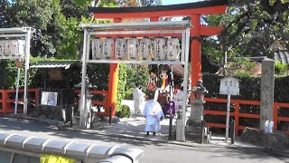 「11月の京都見てある記」 ③ 久我神社・神幸祭（11月3日）