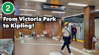 A Bloor-Danforth Subway Ride From Victoria Park to Kipling!