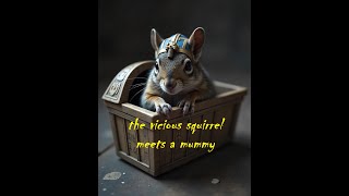 the vicious squirrel meets a mummy...........(amenti)