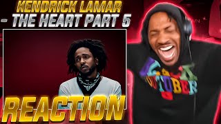 KENDRICK TOO MUCH! |  Kendrick Lamar - The Heart Part 5 (REACTION!!!)