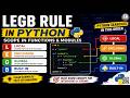 LEGB Rule in Python Explained | Scope in Functions & Modules (Local, Enclosing, Global, Built-in)