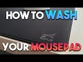 How to effectively WASH your MOUSEPAD (and Artisan pads) (partially satirical)