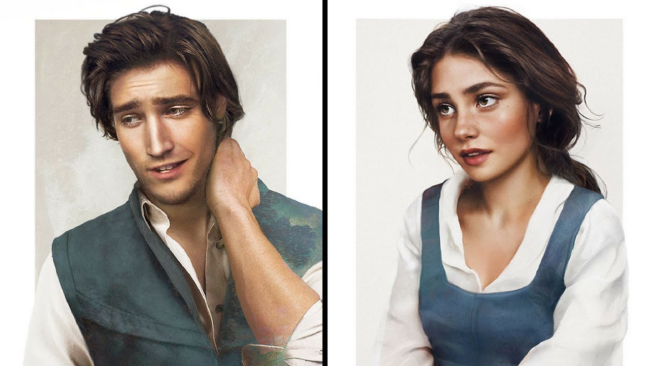 Artist Reimagines Disney Characters As Real People, And Men Will Be ...