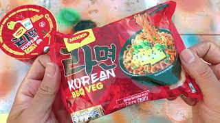 Maggi Korean BBQ Veg Noodles