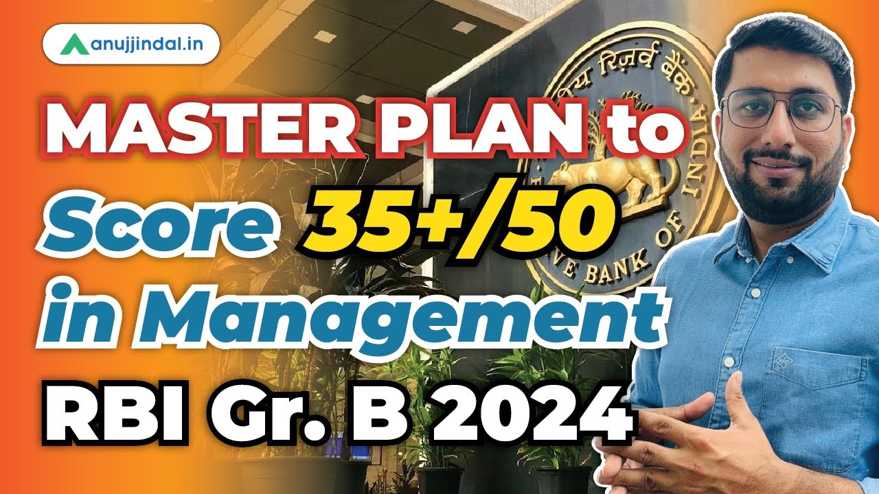 Finance And Management For RBI Grade B | RBI Grade B Management | RBI ...