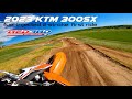 Shredding the ALL NEW 2023 KTM 300SX Fuel-Injected 2-Stroke!